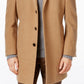 Sobretudo Calvin Klein Prosper Wool Blend X Fit Masculino Marrom Tamanho 48