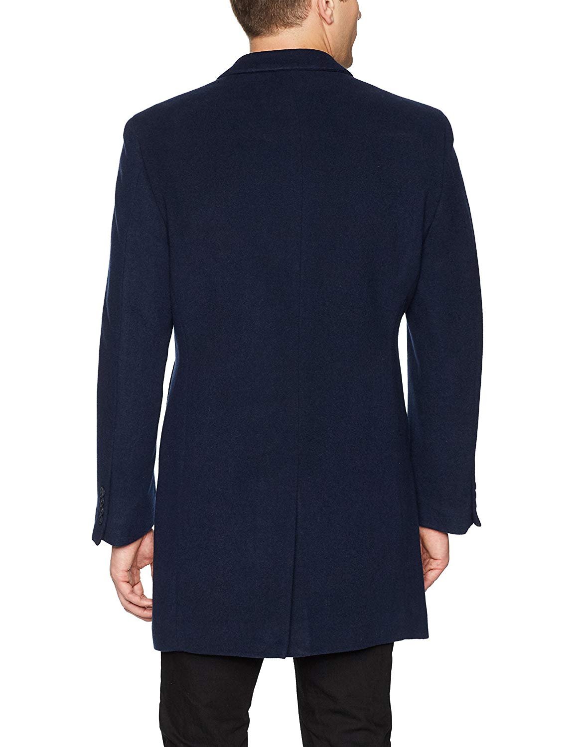 Sobretudo Calvin Klein Masculino de Lã Azul Tamanho 50