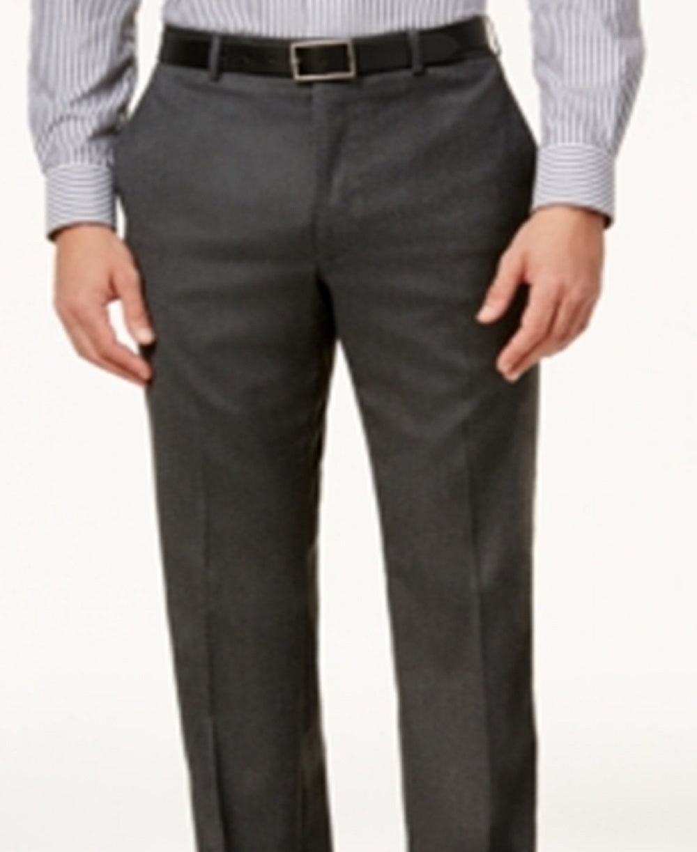 Calça Ralph Lauren Masculina Classic Fit Ultraflex Frente Lisa Cinza Tamanho 30X30
