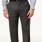 Calça social Calvin Klein Covert Twill Ultraflex masculina cinza tamanho 36x34