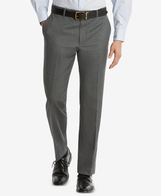 Calça de terno Tommy Hilfiger Modern Fit Th Flex Stretch Masculina Cinza Tamanho 32X32