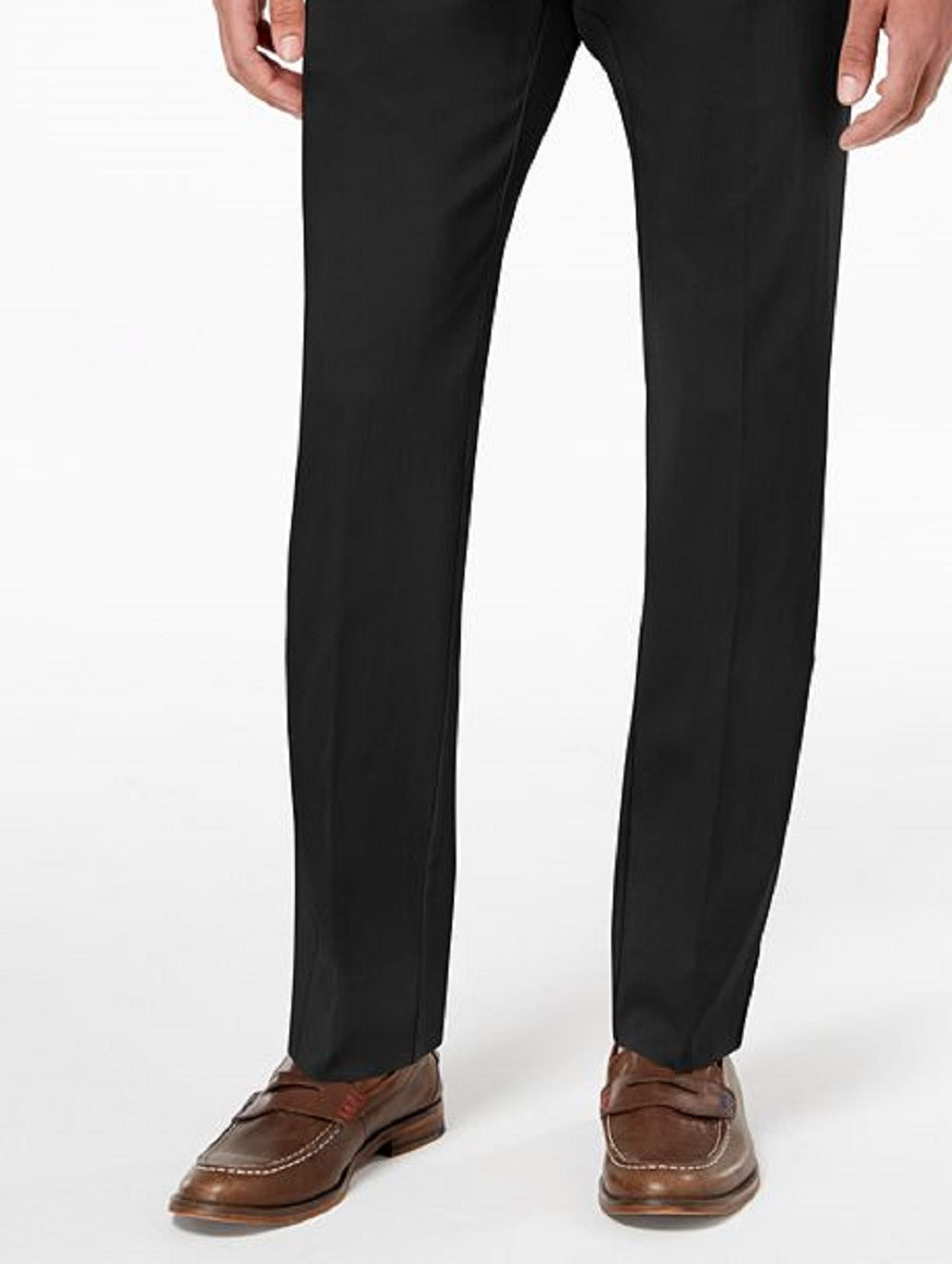 Calça Tommy Hilfiger Masculina Modern Fit Th Flex Stretch Comfort Solid Performance Preta Tamanho 33X32