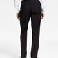 Calça de terno slim fit infinita elástica masculina Calvin Klein preta tamanho 38x30