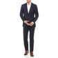 Terno Tommy Hilfiger Slim Fit Th Flex Stretch de lã azul tamanho 42 para homem