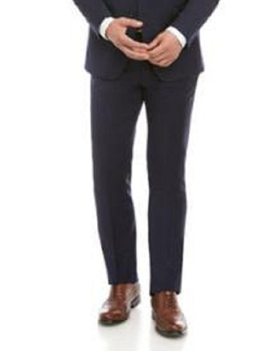 Terno Tommy Hilfiger Slim Fit Th Flex Stretch de lã azul tamanho 42 para homem