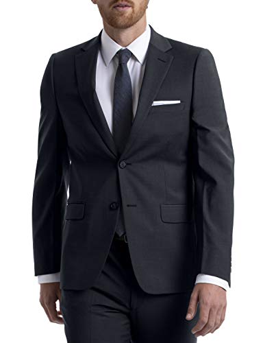 Calvin Klein Masculino Skinny Fit Extra Slim Infinite Stretch Paletó Azul Tamanho 42
