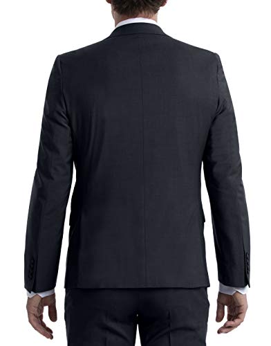 Calvin Klein Masculino Skinny Fit Extra Slim Infinite Stretch Paletó Azul Tamanho 42