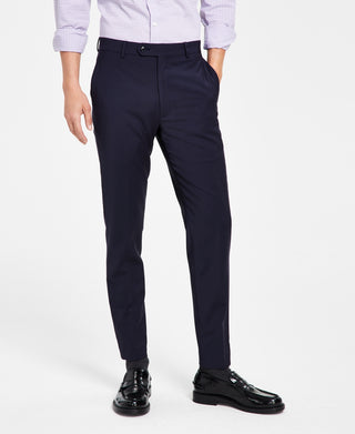 Calvin Klein Men's Skinny Fit Extra Slim Infinite Stretch Suit Pants Blue Size 32X30