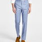 Calça de terno Calvin Klein X-Fit Slim Fit Stretch Masculina Azul Tamanho 34X32