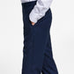 Calça de terno Calvin Klein X Fit Slim Fit Stretch Masculina Azul Tamanho 36X32