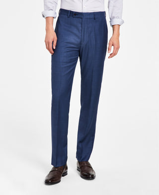 Calvin Klein Men's X Fit Slim Fit Stretch Suit Pants Blue Size 32X30