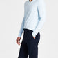 Calça social masculina Calvin Klein Infinite Stretch Skinny Fit Azul Tamanho 34X30