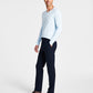 Calça social masculina Calvin Klein Infinite Stretch Skinny Fit Azul Tamanho 34X30