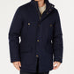 Sobretudo Tommy Hilfiger Modern Fit Snowden Masculino Azul Tamanho 38