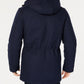 Sobretudo Tommy Hilfiger Modern Fit Snowden Masculino Azul Tamanho 38