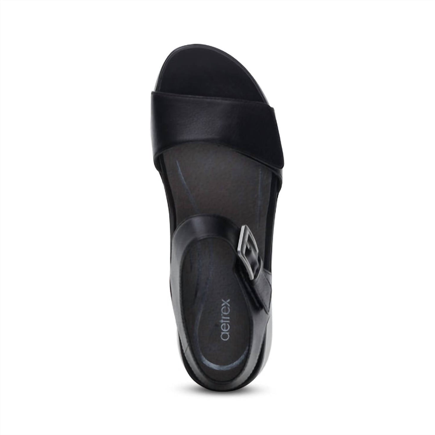 Aetrex - Women's Ariel Adjustable Quarter Strap Wedge