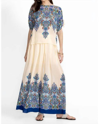 Johnny Was - BLUSA DE MANGA FRANZIDA