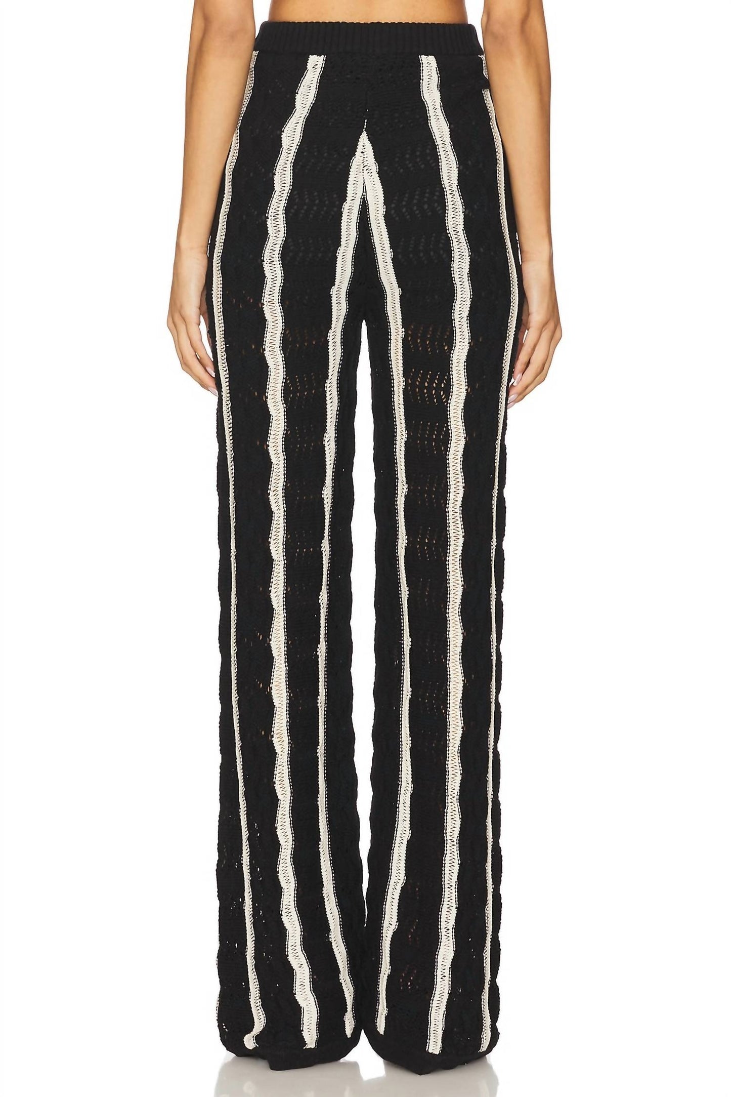 Central Park West - Novelty Stich Midrise Pant