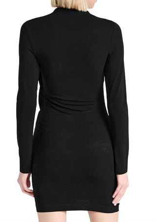 Enza Costa - Vestido envelope em jersey fosco