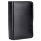 Conjunto de couro genuíno masculino Dopp de 8 peças, preto