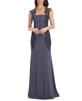 Vestido sereia Jacylyn com detalhes em renda, tamanho 14, da JS Collections, feminino