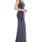Vestido sereia Jacylyn com detalhes em renda, tamanho 14, da JS Collections, feminino