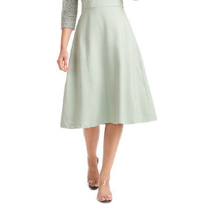 Vestido midi Rory Fit &amp; Flare feminino da JS Collections, verde, tamanho 4