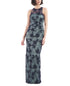 js-collections-womens-applique-maxi-evening-dress-green-size-12
