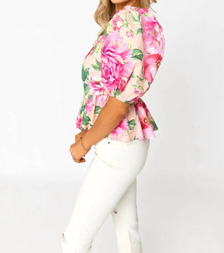 Buddylove - Blusa Mirabelle com manga bufante