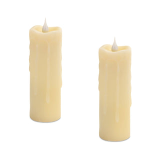 Simplux LED Votive Candle with Moving Flame and Remote (Set - 2)