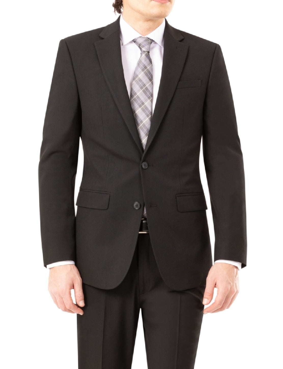 Terno masculino Izod Classic Fit preto tamanho 42