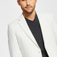 Blazer Tommy Hilfiger Masculino Slim Fit Tecido Sólido Branco Tamanho 44