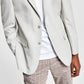 Blazer Tommy Hilfiger Masculino Slim Fit Tecido Sólido Cinza Tamanho 38