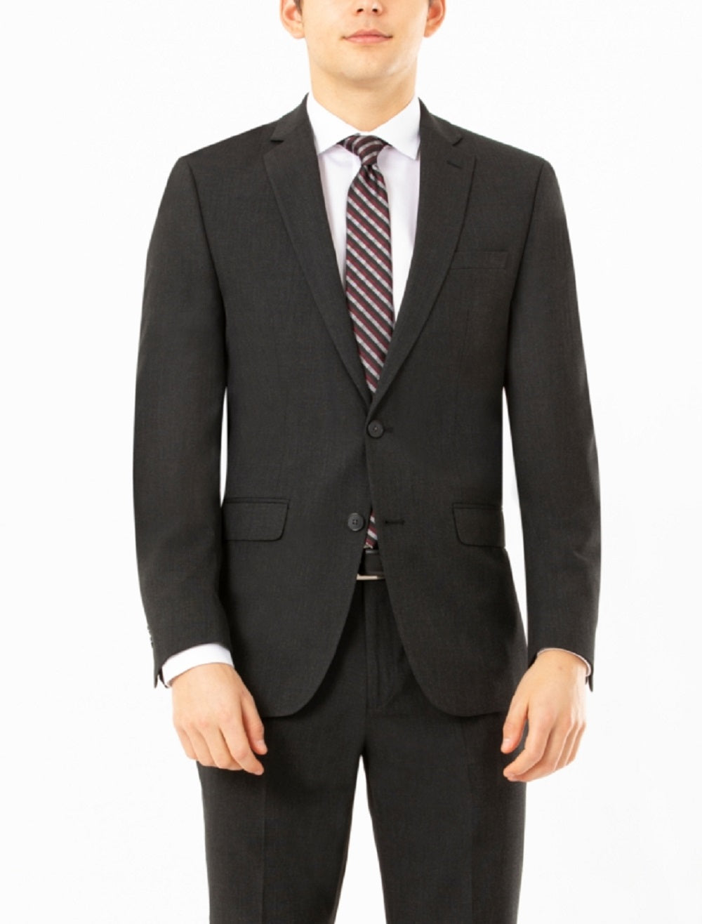 Terno masculino Izod Classic Fit cinza tamanho 38