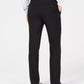 Calça de terno elástica masculina DKNY Modern Fit preta tamanho 33x30