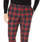 Calça Tommy Hilfiger Masculina Modern Fit Th Flex Stretch Check Performance Azul Tamanho 32X32