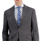 Jaqueta masculina Kenneth Cole Reaction Slim Fit cinza tamanho 38