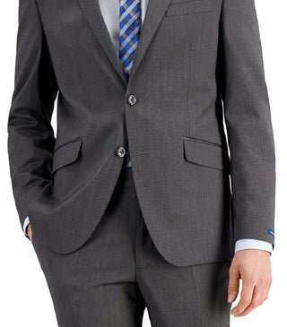 Jaqueta masculina Kenneth Cole Reaction Slim Fit cinza tamanho 38