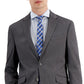 Jaqueta masculina Kenneth Cole Reaction Slim Fit cinza tamanho 42