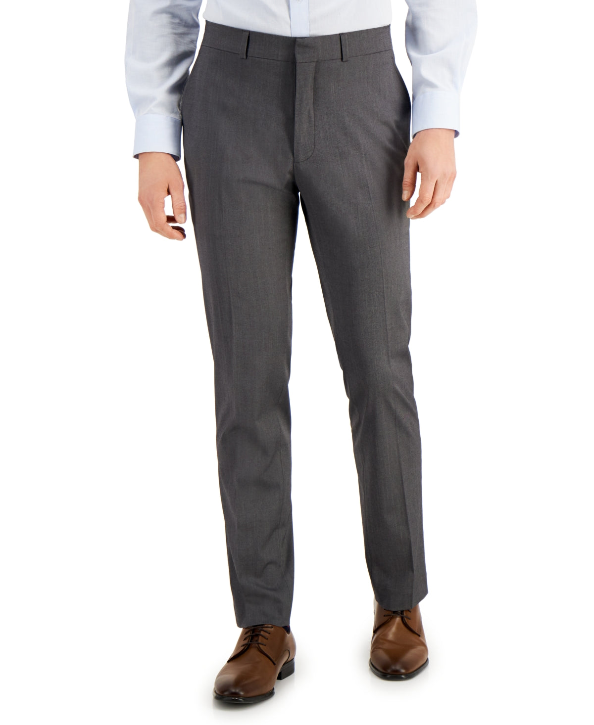 Terno masculino Kenneth Cole Reaction, separado, slim fit, calça cinza, tamanho 36x30