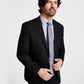 Jaqueta masculina Kenneth Cole Reaction Slim Fit, preta, tamanho 40
