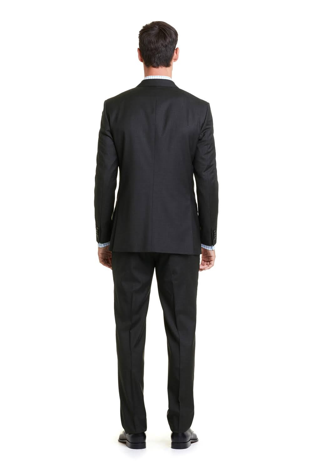 Jaqueta masculina Kenneth Cole Reaction Slim Fit, preta, tamanho 42