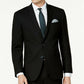 Kenneth Cole Reaction Techni Cole Suit Separado Slim Fit Paletó Preto Tamanho 44