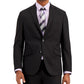 Jaqueta masculina Kenneth Cole Reaction Slim Fit, preta, tamanho 48