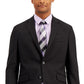 Jaqueta masculina Kenneth Cole Reaction Slim Fit, preta, tamanho 48