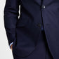 Jaqueta masculina Kenneth Cole Reaction Slim Fit azul tamanho 40