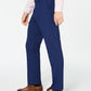 Calça Kenneth Cole Reaction Techni Cole Suit Separada Slim Fit Azul Tamanho 32X34