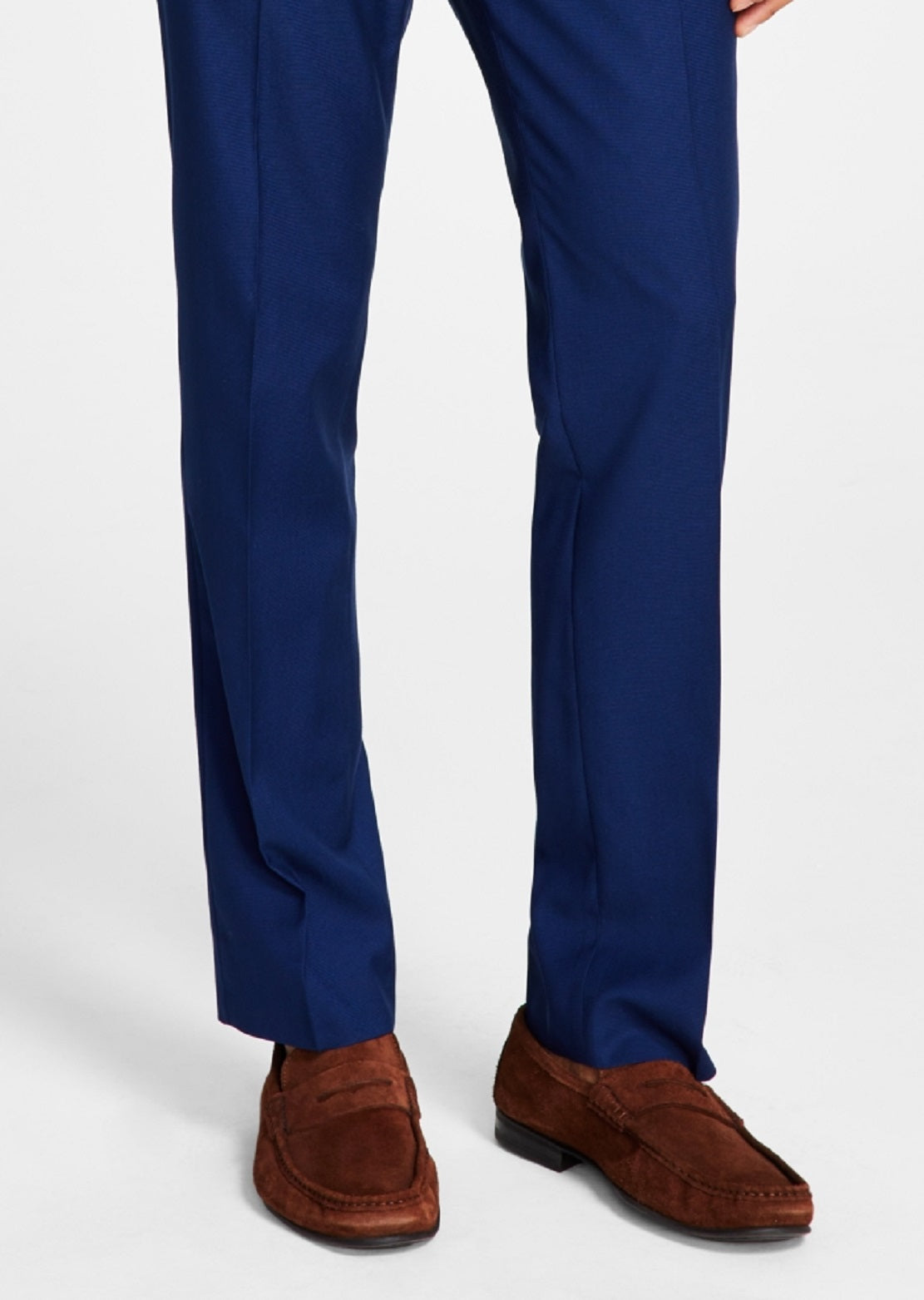 Calça Slim Fit Masculina Kenneth Cole Reaction Separada Azul Tamanho 36X32