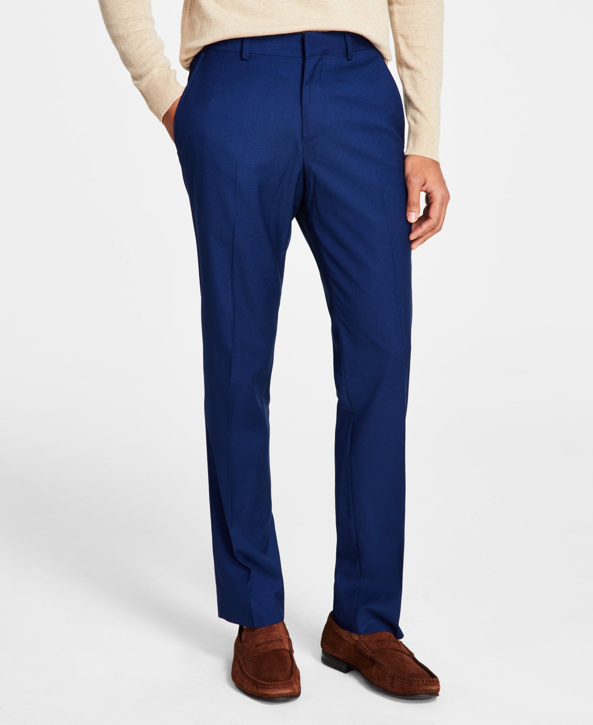 Calça Slim Fit Masculina Kenneth Cole Reaction Separada Azul Tamanho 38X30