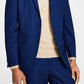Jaqueta masculina Kenneth Cole Reaction Slim Fit azul tamanho 42